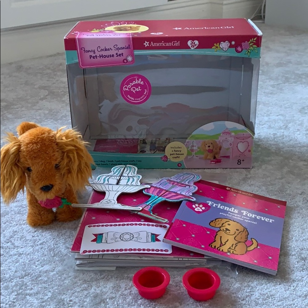 Fancy Cocker Spaniel Pet House Set